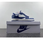 JORDAN CUSTOM SCOTT 1 AIR X X OFF-WHITE TRAVIS DM7890-101 0816